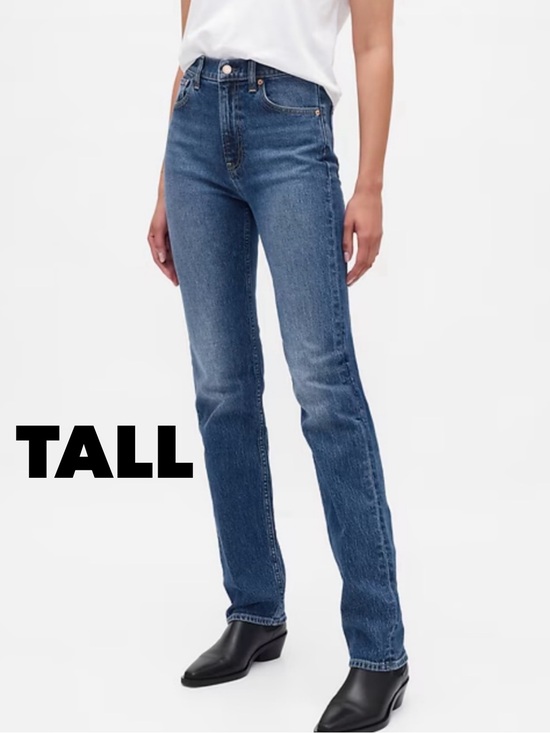 GAP Denim - NIP GAP high rise 90s slim straight jeans 27T